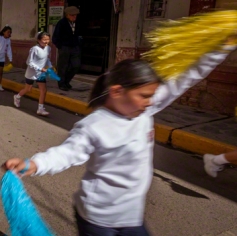 Street Parade in downtown Puno